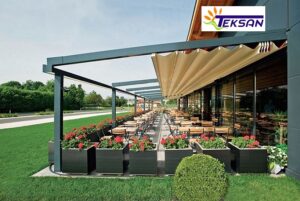 Pergola Açılır Kapanır Tente